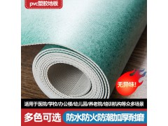 办公室pvc塑胶地板幼儿园防火塑料地板革医院商用多色地胶地板贴图1