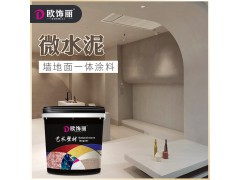 厂家批发进口微水泥漆墙地面一体内墙漆水性防霉防滑艺术漆微水泥