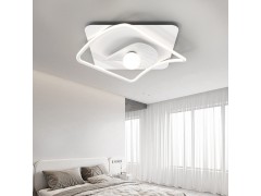 客厅灯2023新款现代简约大气奶油主灯led吸顶灯全屋灯具套餐组合图1