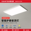 全光谱客厅普瑞芯片长方形吸顶灯现代简约护眼卧室灯极简房间灯具