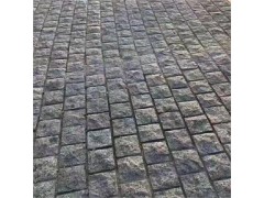 马路侧石路芝麻灰石材 花岗岩路沿石芝麻灰 火烧板石材芝麻灰石材