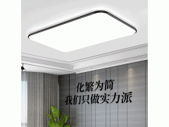 led吸顶灯长方形大灯客厅灯卧室灯具简约现代超薄家用家装大厅灯