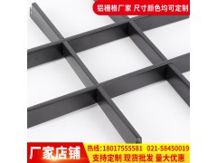 铝格栅吊顶天花 铝合金网格天花吊顶 铁格栅吊顶 葡萄架吊顶 厂家图1