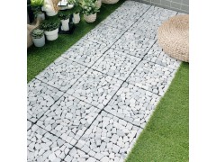 石头地板阳台地面改造户外浴室庭院DIY花园露台防腐自铺拼接地板图1