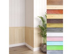 木纹3d立体墙贴客厅墙纸自粘壁纸防水可擦洗防潮天花板装饰墙贴纸