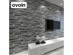 3D立体仿砖砖纹壁纸卧室客厅电视背景墙墙纸服装店砖块文化石抽象