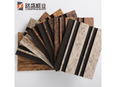 厂家新款网红PS格栅板路盛轻奢快装护墙板背景墙装饰