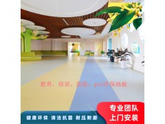PVC地板学校医院地胶环保无异味卷材纯色胶地板厂房耐磨防滑皮革图1
