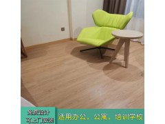办公室仿木纹胶地板 厂房胶地板 酒店宾馆pvc地板 公寓环保地板胶图1