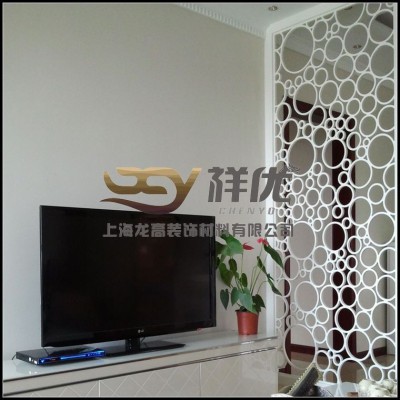 屏风 隔断/通花板/镂空隔断墙/密度板雕花板 实木雕花板欧式雕花图3