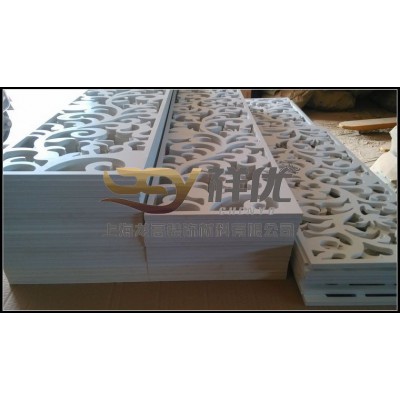 【专业定 制】屏风欧式中式雕花客厅隔断镂空雕花板pvc雪弗板雕刻