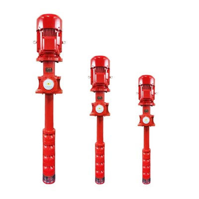 立式长轴消防泵液下轴流深井泵消火栓泵室内喷淋泵管道增压离心泵