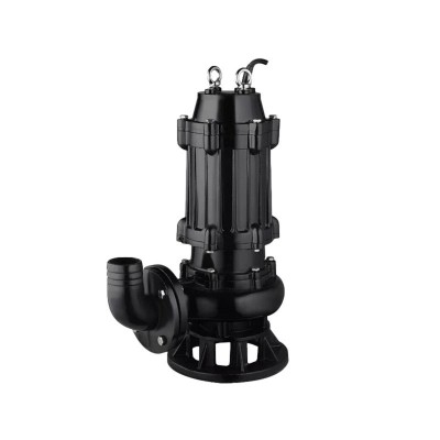 WQ排污泵2.2kw高扬程潜水泵380v三相大流量防堵塞污水泵4kw耐高温