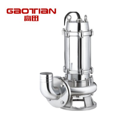 WQP整机铸造不锈钢潜水排污泵304耐酸碱防腐耐高温搅匀316潜污泵图5
