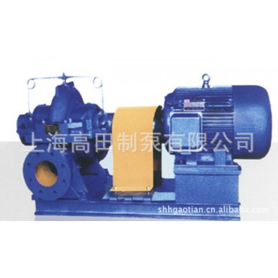 高田现货供应卧式循环离心泵水泵 大流量中开双吸泵图2