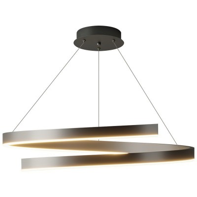 轻奢意式客厅吊灯北欧极简卧室主灯后现代设计师圆圈主卧房间灯