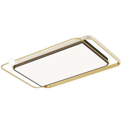 客厅极简灯现代简约大气长方形led吸顶灯家用2024年新款轻奢大灯