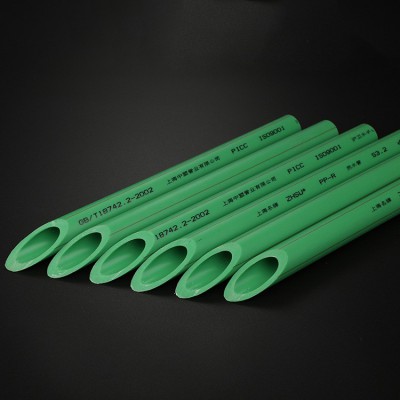 中塑ppr管 PPR家装管 绿色PPR管给水管 家装PPR水管灰色优惠批发图1