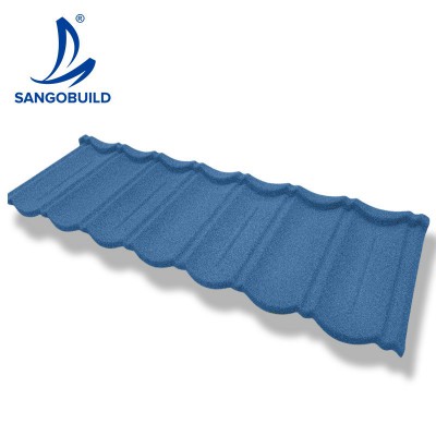 厂家供货 高性价比轻质屋面瓦彩石金属瓦屋面屋顶瓦防水隔热