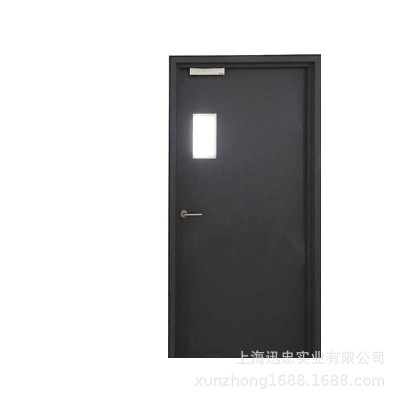 60分钟乙级钢质防火门厂家一门一证单开 双开消防门图4