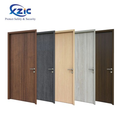 美标UL木质防火门烤漆酒店房门厂家定制90分钟实木复合木制消防门图3