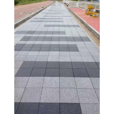 pc砖芝麻面黑灰仿石砖火烧面生态石荔枝面仿大理石砖厂家批发广东