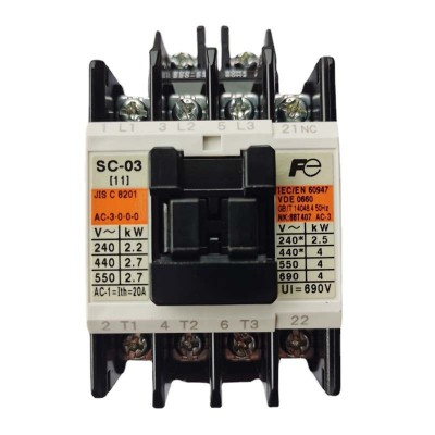 全新日本富士交流接触器SC-03 AC220V 380V SC-05原装SC-O3 SC-O5图1
