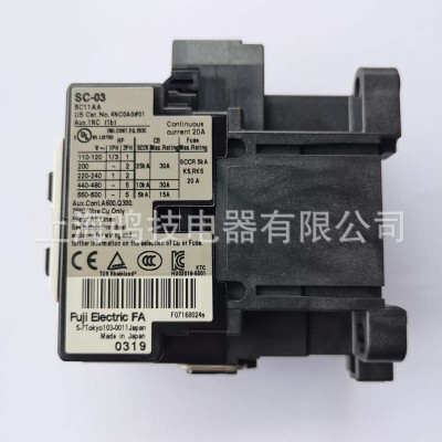 全新日本富士交流接触器SC-03 AC220V 380V SC-05原装SC-O3 SC-O5图3