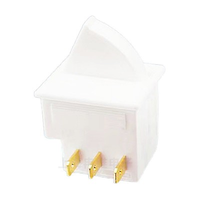 上开 微动开关 行程开关 门控开关KBM-A12一常开一常闭 3脚 扇形