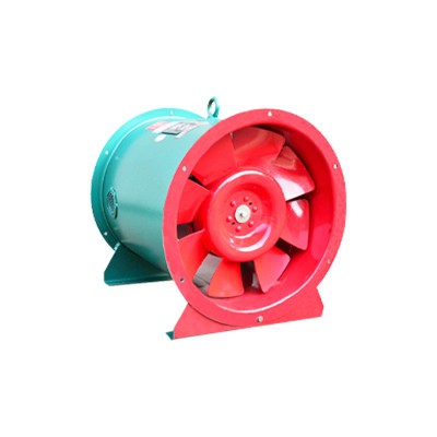 单双速低噪音防爆耐高温碳钢排烟风机通风设备SWF混流风机图1