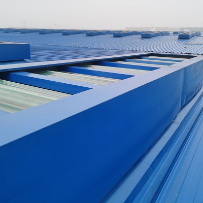 通风气楼电动排烟窗 10E型防雪启闭式薄型天窗屋顶通风器上门勘测图3