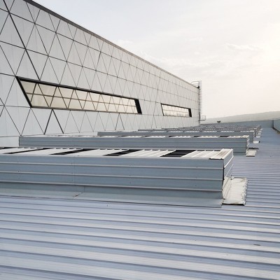 通风气楼电动排烟窗 10E型防雪启闭式薄型天窗屋顶通风器上门勘测图2