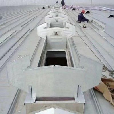 弧形通风气楼 顺坡通风气楼 屋顶通风器 屋脊自然通风器图3