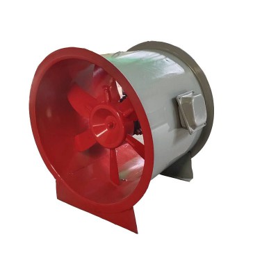 定制消防通风加压送风机SWF混流轴流排风机 大风量管道轴流风机图1