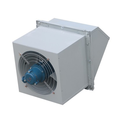 定制带防雨弯头消防边墙风机碳钢工业商用防腐大风量低噪边墙风机图1