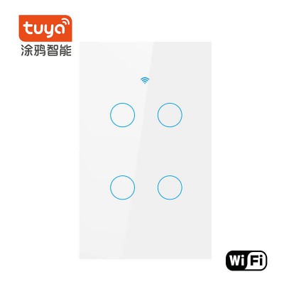 涂鸦智能开关单零火通用wifi +RF433美规巴西规澳规通用120型图5