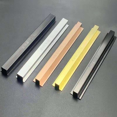 几字型线条砖护角条 铝合金防撞条 护角 阳角线装饰线条