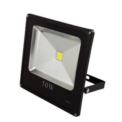 泛光灯投射灯LED四方灯黑色投光灯20W30W50W100W150W200W正方形灯