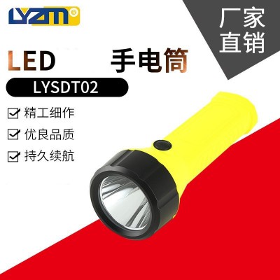 源头厂家家用手电筒户外探路灯防身LYSDT02LED手电筒