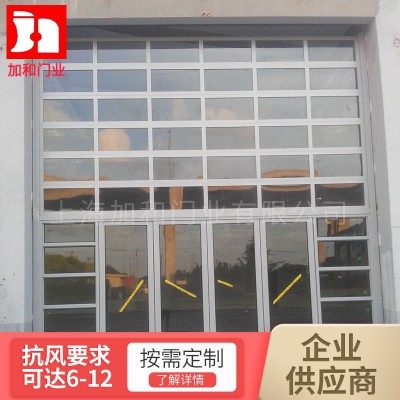 透光防盗门电动工业提升门 透明快速卷帘门 密封抗风快速门卷闸门图1