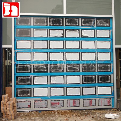 透光防盗门电动工业提升门 透明快速卷帘门 密封抗风快速门卷闸门图5