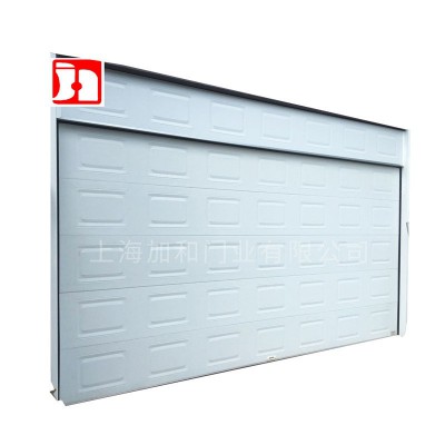 保温电动车库门 铝合金电动防盗车库门快速门 抗风隔音遥控车库门图5