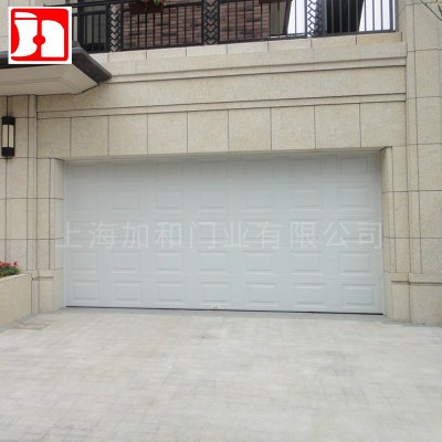 加工定制铝合金电动车库门保温翻板车库门彩钢家装建材电动车库门图1