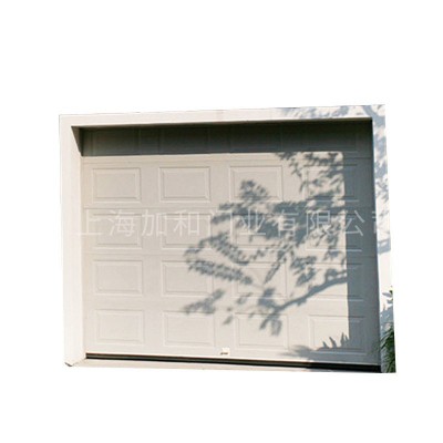 加工定制铝合金电动车库门保温翻板车库门彩钢家装建材电动车库门图3