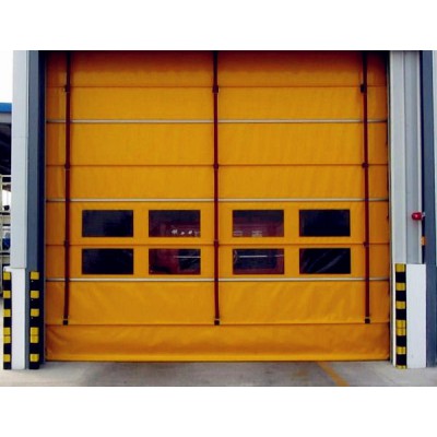 pvc快速堆积门 电动遥控感应门车间大型仓库无尘升降门工业提升门