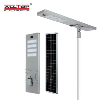 跨境太阳能路灯边框一体化人体感应智能遥控户外防雨led庭院灯