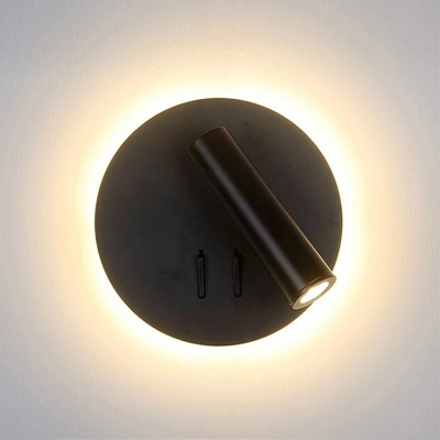 创意壁灯床头灯卧室时尚装饰简约个性酒店墙壁带开关射灯阅读灯具图2