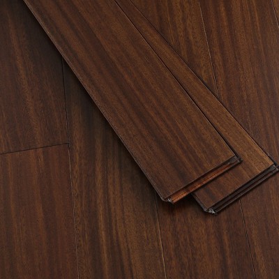 圆盘豆实木地暖地板锁扣原木地热专用绿柄桑非洲材纯实木18厚地板图2