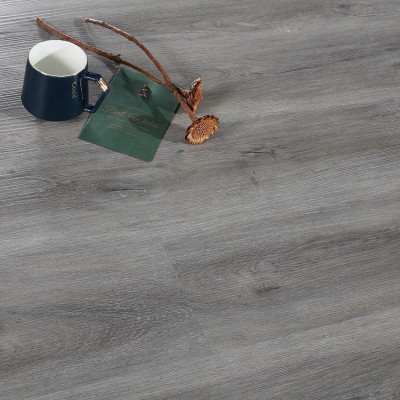 SPC石塑锁扣地板6mm石晶地板酒店装修工程卡扣 工厂直营家用S6906图1