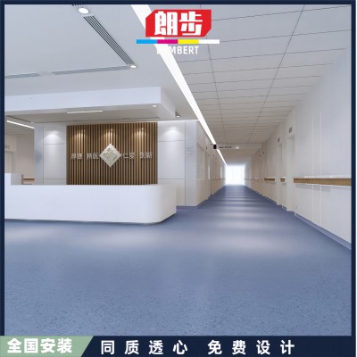 同质透心医院办公室地胶强化工业仓库车间防静电塑胶 商用pvc地板图3